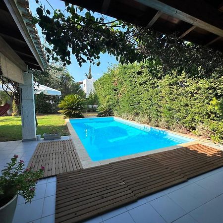 Villa Amy With A Pool In Porto Hydra By Goutos Properties Thermisía Exterior foto